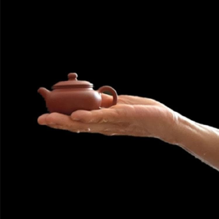 ミニ急須　宜興紫砂 朱泥急須 煎茶道具 唐物　急須　茶道具