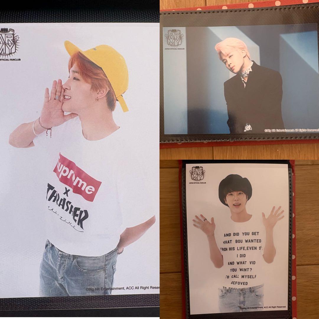 BTS 会場限定継続フォト写真　ジミン　ジン