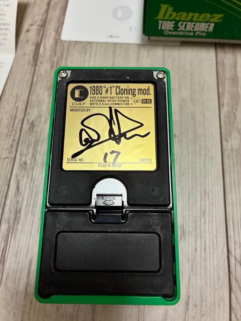 ギター CULT TS808 Tube Screamer 1980#1 mod