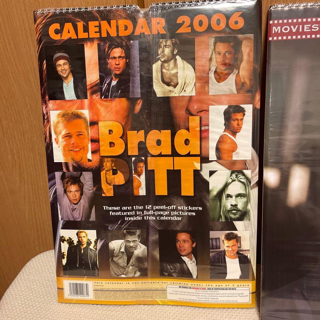 希少　2006年　カレンダー　ブラピ