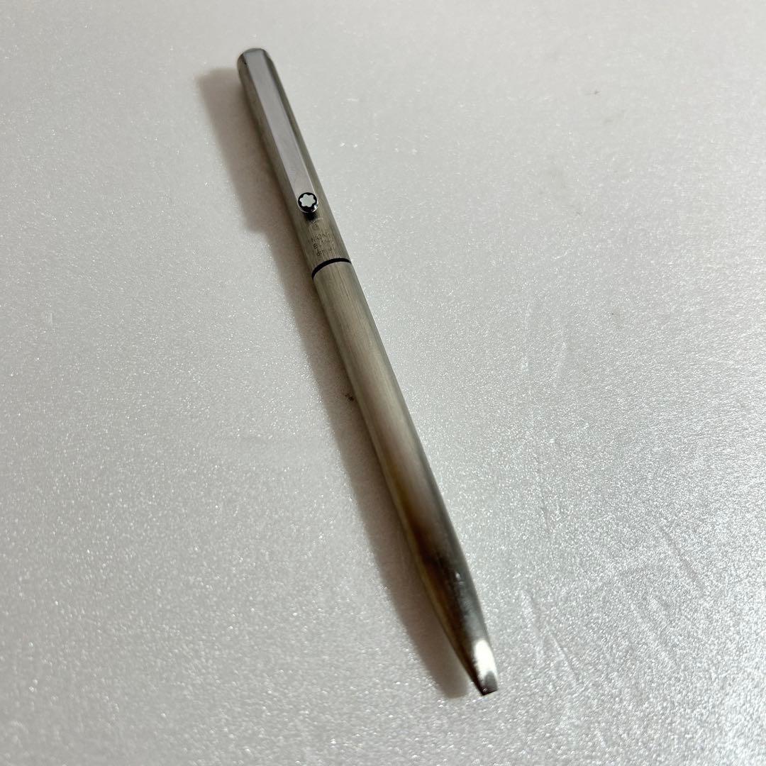 MontBlanc モンブラン 2色ボールペン ツイスト式 Sライン シルバー