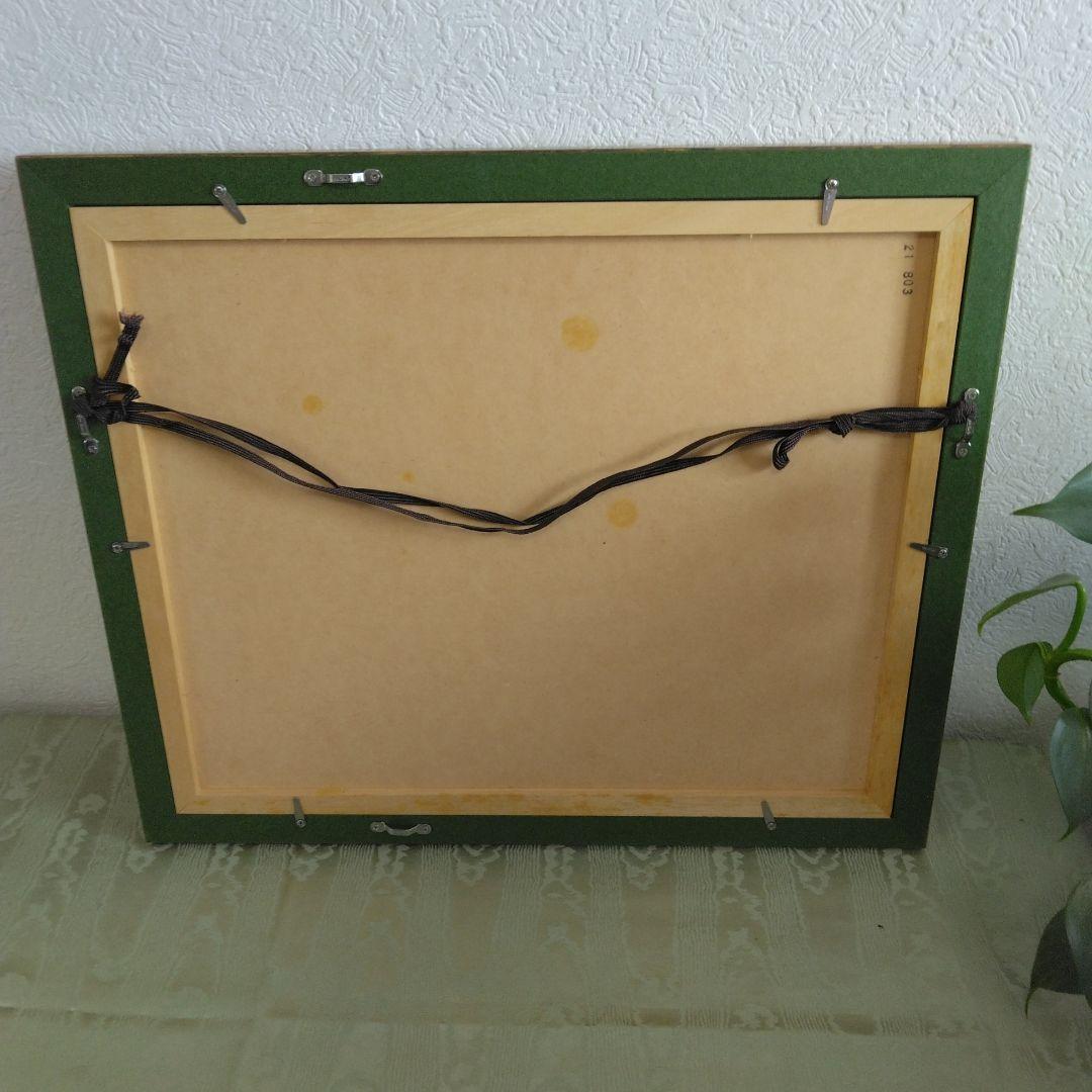 E-121 イスラム寺院　ジャーミーのある風景画　トルコ