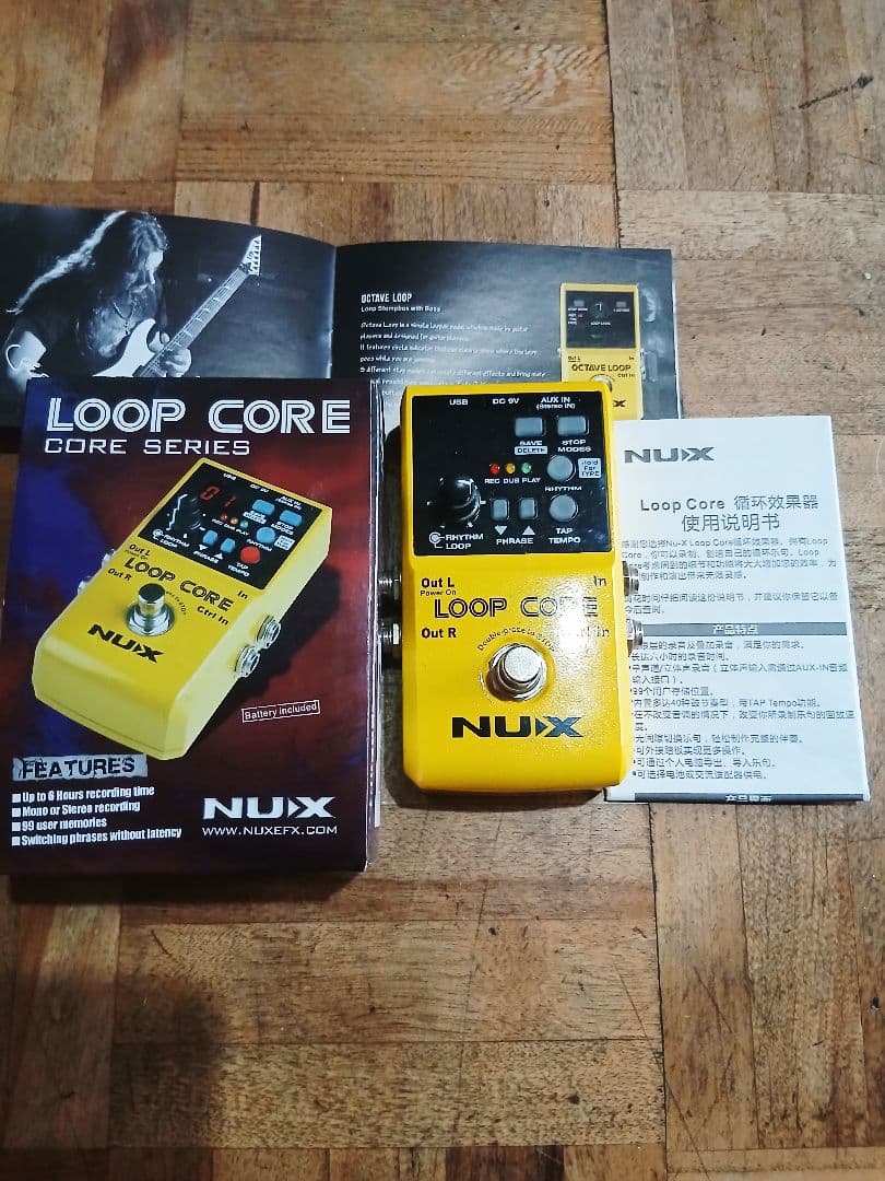 NUX LOOP CORE LOOPER ギター ルーパー 箱説明書付き