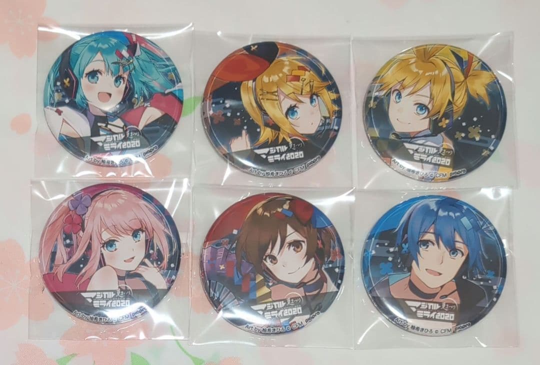 マジカルミライ 2020 夏祭り 缶バッジ