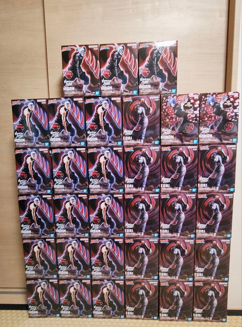 ナルト　飛段　トビ　小南　デイダラ　フィギュア　4種　33点