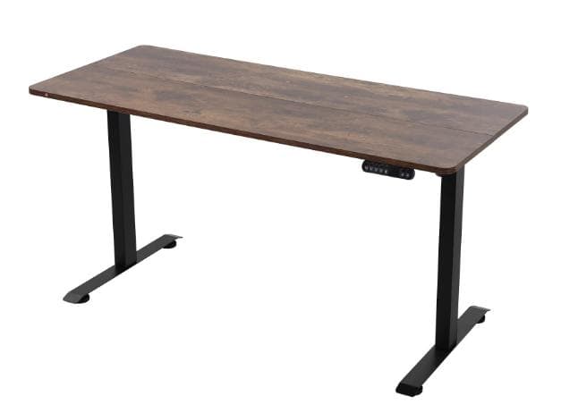 定価4万 ほぼ新品 電動昇降パソコンデスク テーブル 幅140cm ブラウン