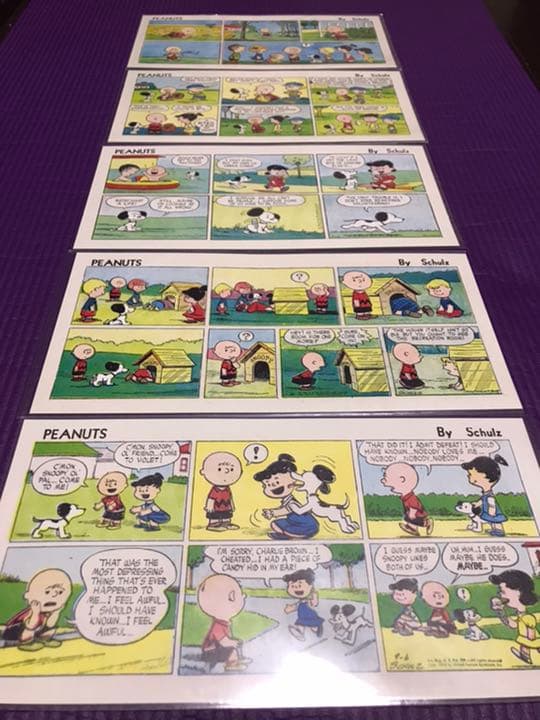 【送料無料】スヌーピー ポストカード全5種類セット