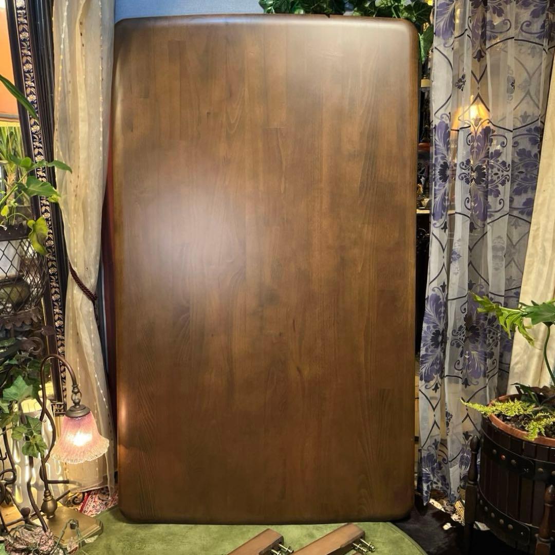 Sale ダークアルダー　ソリッド　ダイニングテーブル