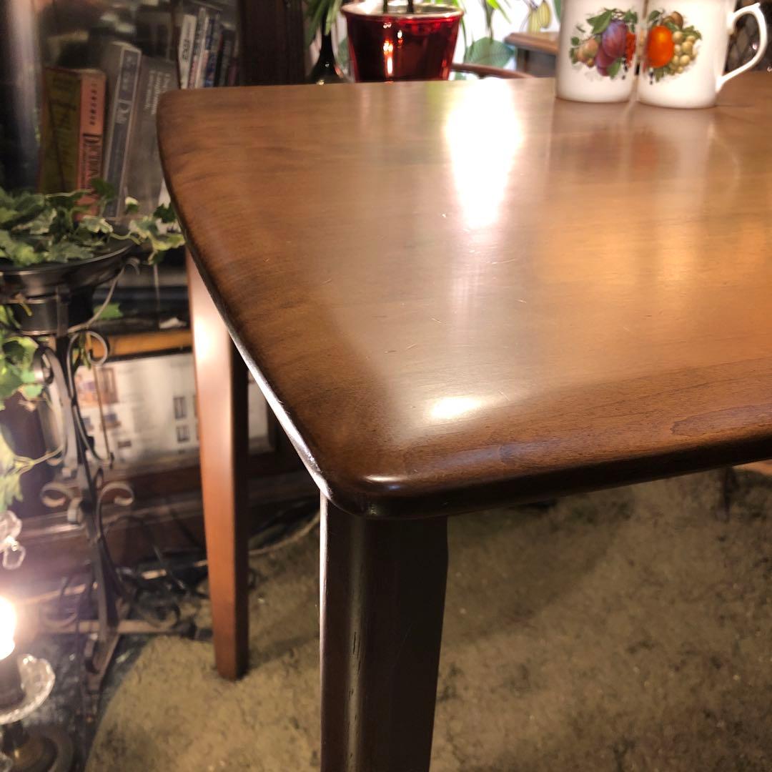 Sale ダークアルダー　ソリッド　ダイニングテーブル