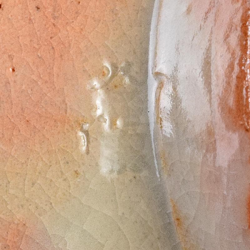 和食器　萬古焼　八幡窯　水車文　数茶碗　十四客　共箱　M　R9415B