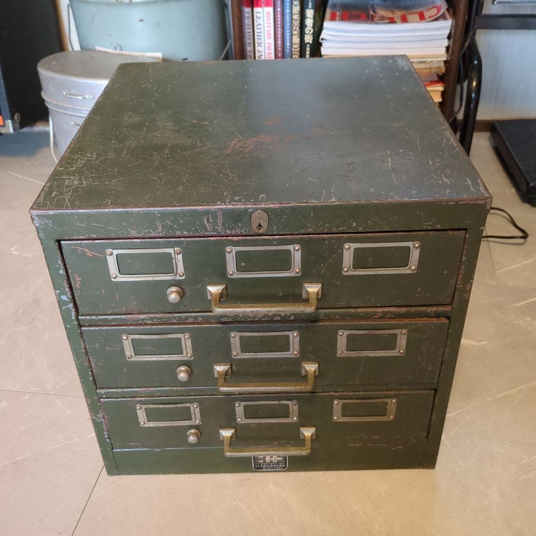 アンティークインダストリアル工業系 アイアンパーツBOX