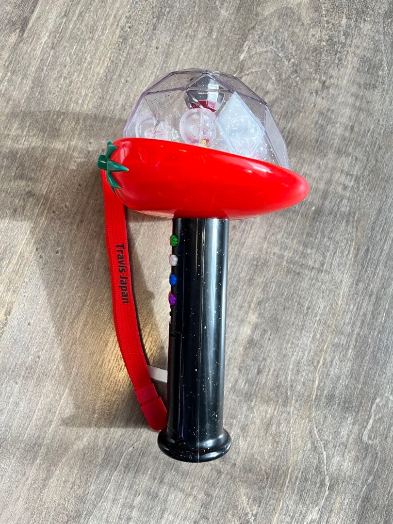 Travis Japan ペンライト 赤黒