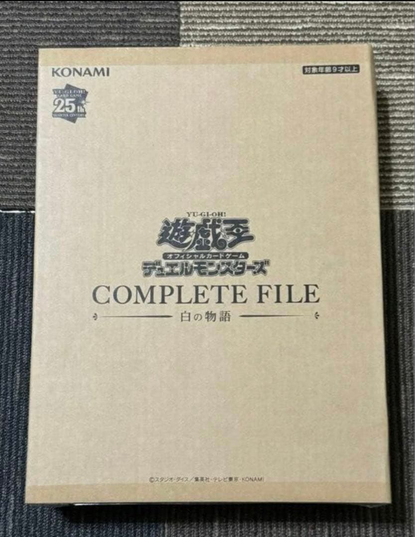 遊戯王 COMPLETE FILE 白の物語　未使用ファイル