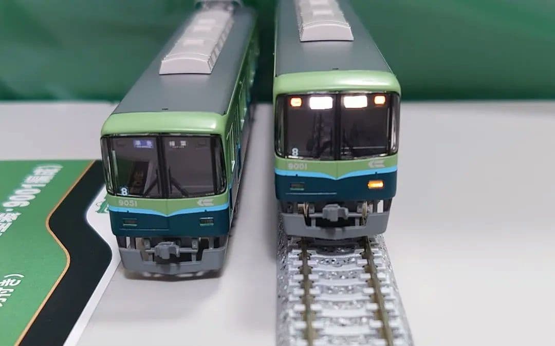 京阪 9000系 旧塗装 スカート精密仕上 準急 グリーンマックス 31728