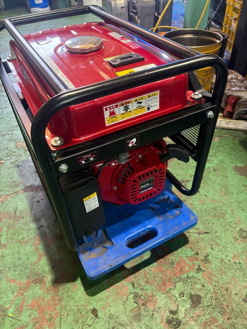 【実働整備済】デモ機　ワキタ　MEIHO HPG 2500 エンジン発電機