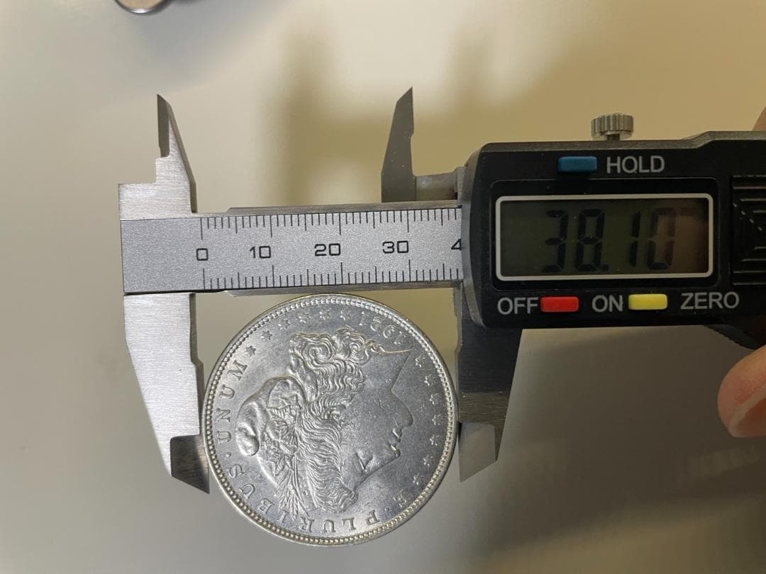 1921年　アメリカ　モルガン・ダラー 銀貨