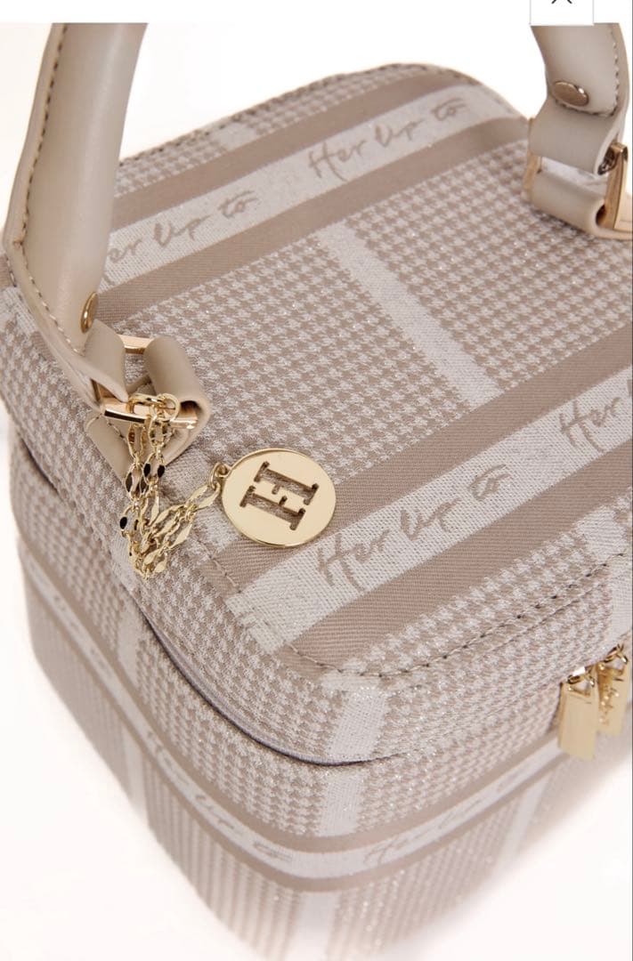 Herlipto バニティバック ピンク