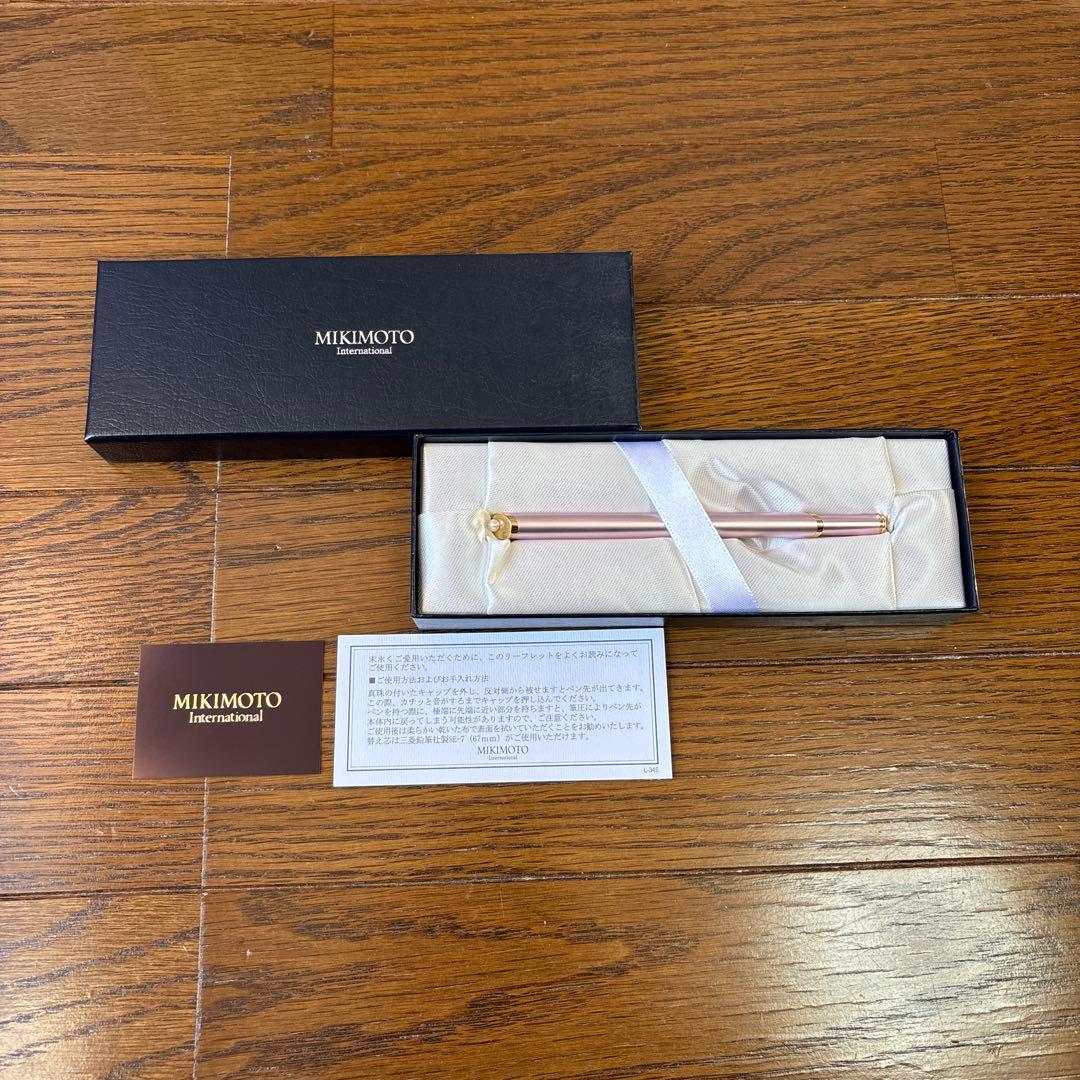 MIKIMOTO ローズゴールド ボールペン