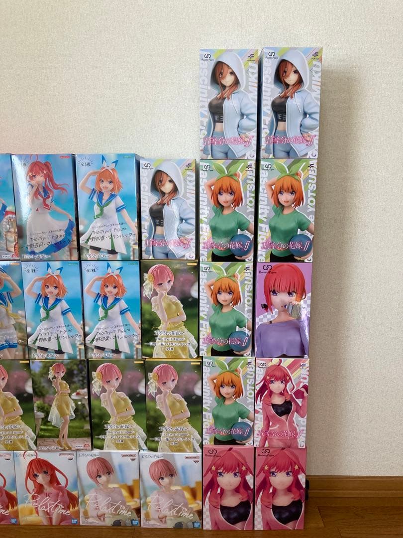 プライズフィギュア　まとめ売り　34個セット　五等分の花嫁