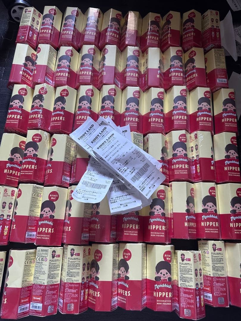 モンチッチ　ヒッパーズ　HIPPERS Monchhichi60個　新品　未開封