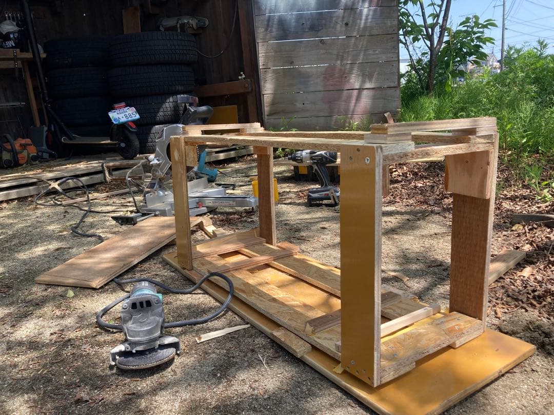 M様納車待ち　タミヤ　ナイトハウラーカスタム　フルオペ　サキールオレンジ