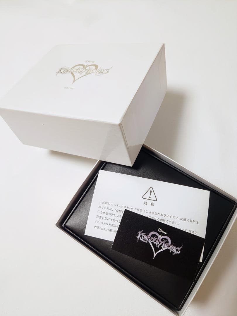新品同様 キングダムハーツ U-TREASUREクラウン&ハートソリティアリング