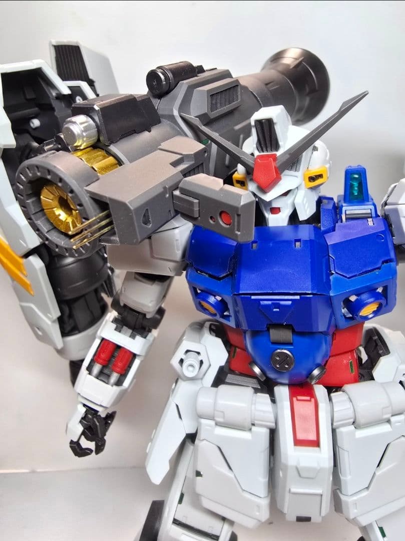 1/100 MG GP02 サイサリス 試作2号機 素組完成 特注台座付