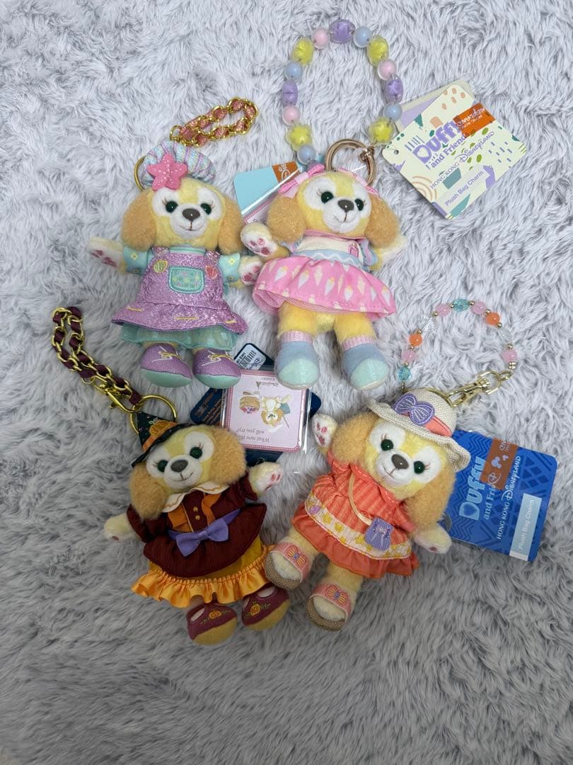 香港ディズニー　クッキーアン　キーホルダー