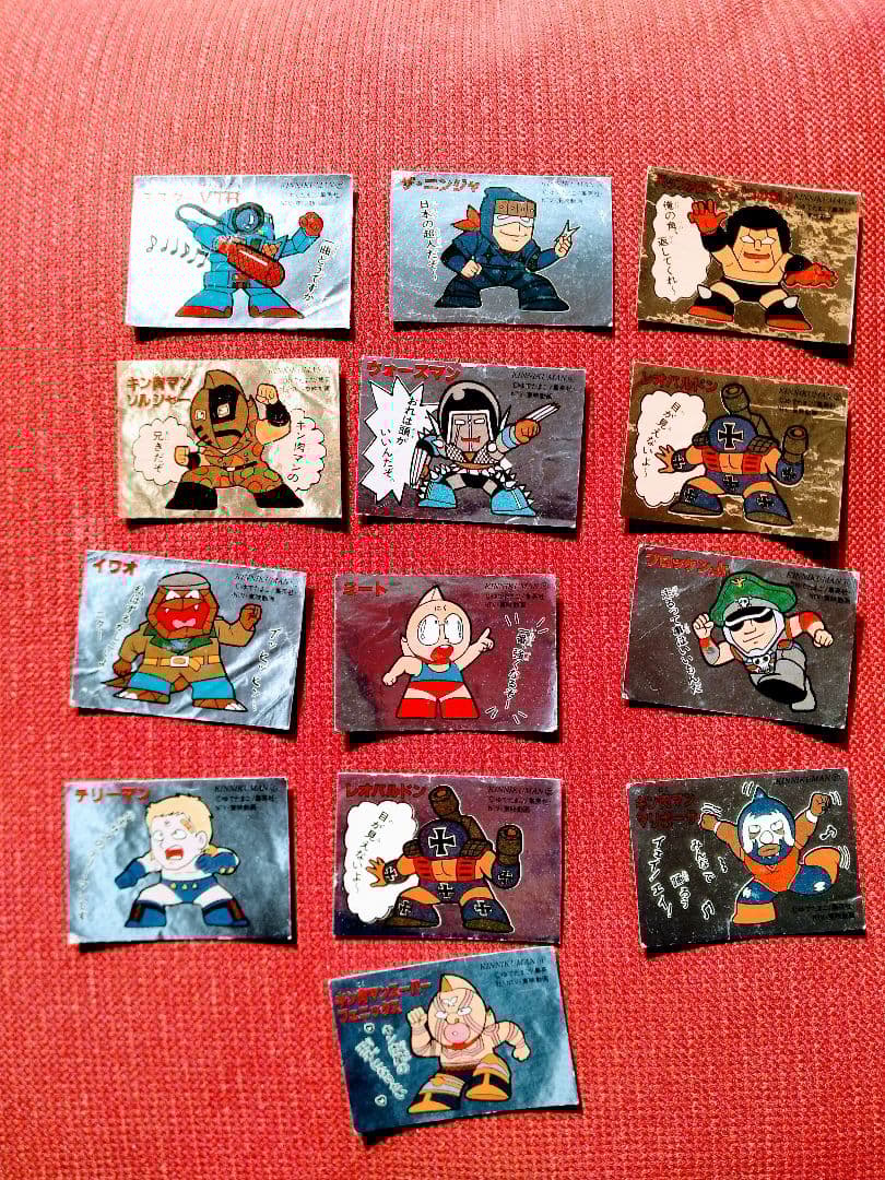「キン肉マン」　レア　シール