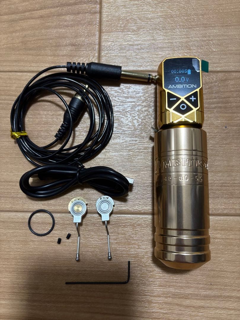 Ambition torped 36 ワイヤレス/有線タトゥーマシン