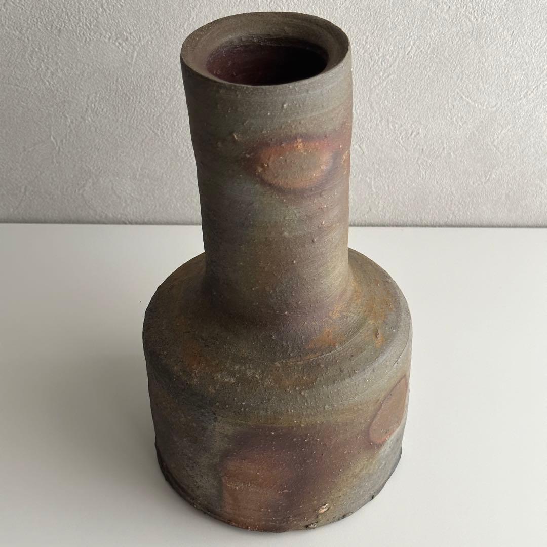 和仁栄幸(正興) 備前 花器 花入 共箱