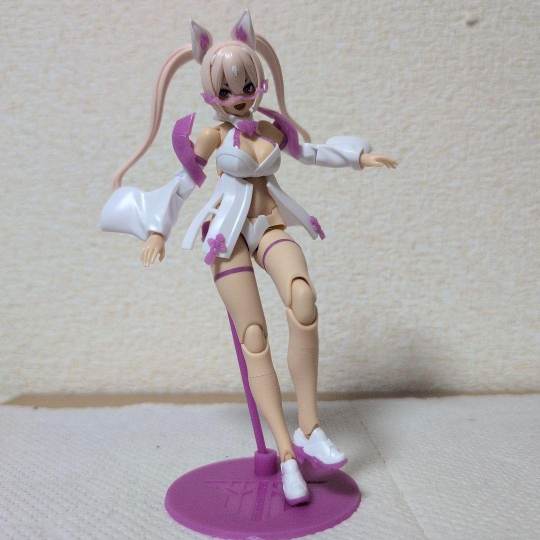[ジャンク品] 美少女プラモデル メガミデバイス 朱羅 九尾 祭