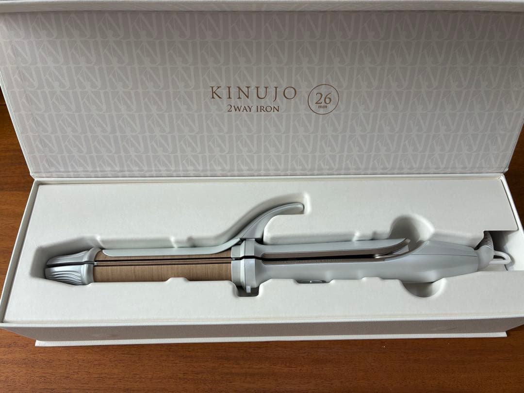 KINUJO 2wayアイロン ホワイト 2W01 絹女