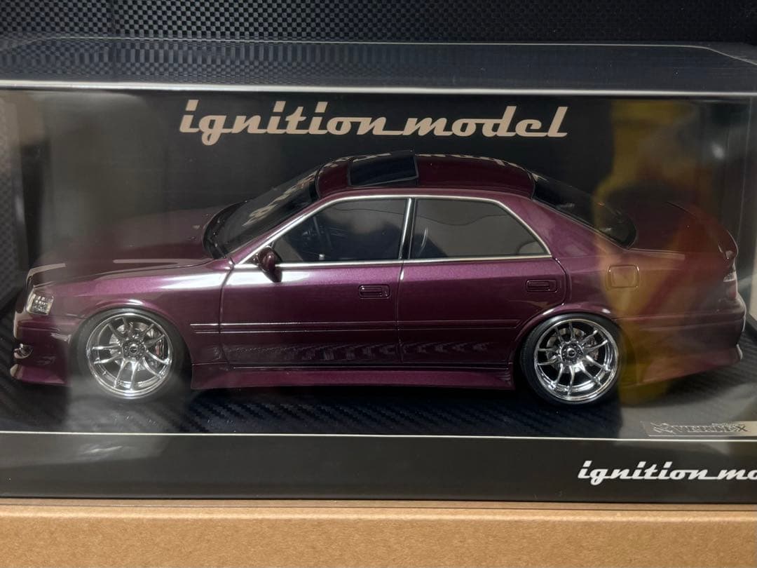 イグニッションモデル1/18 vertexJZX100 チェイサー　IG3320