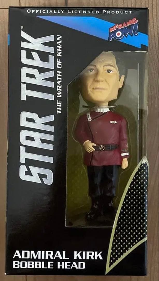スタートレック　カーク船長　ボブルヘッド フィギュア未開封