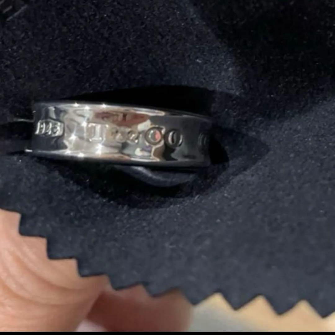 t&co ティファニー　シルバー　925 リング　1837 17号？
