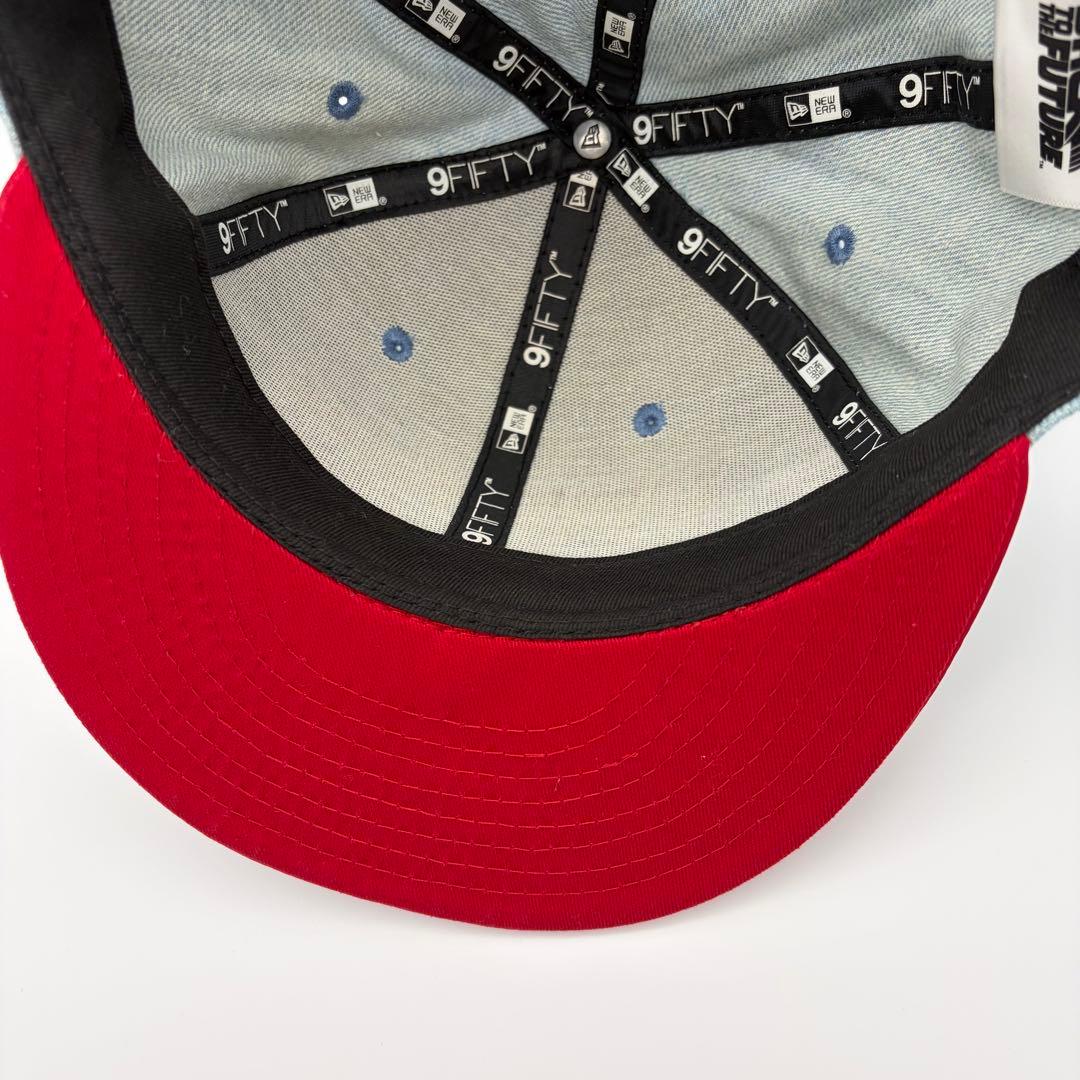 ニューエラ NEW ERA デニム バック トゥ ザ フューチャー キャップ