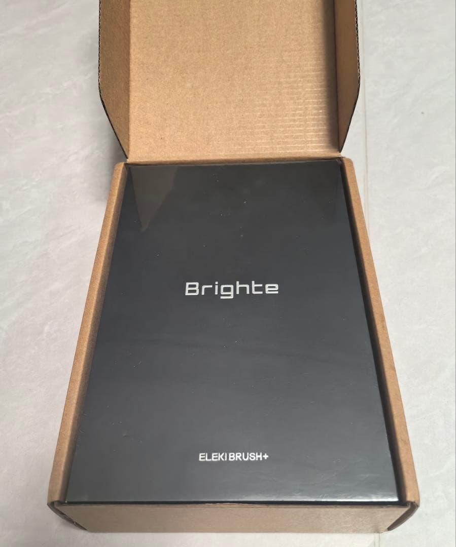 新品未使用 Brighte ELEKI BRUSH+ エレキブラシ 美顔器箱付き