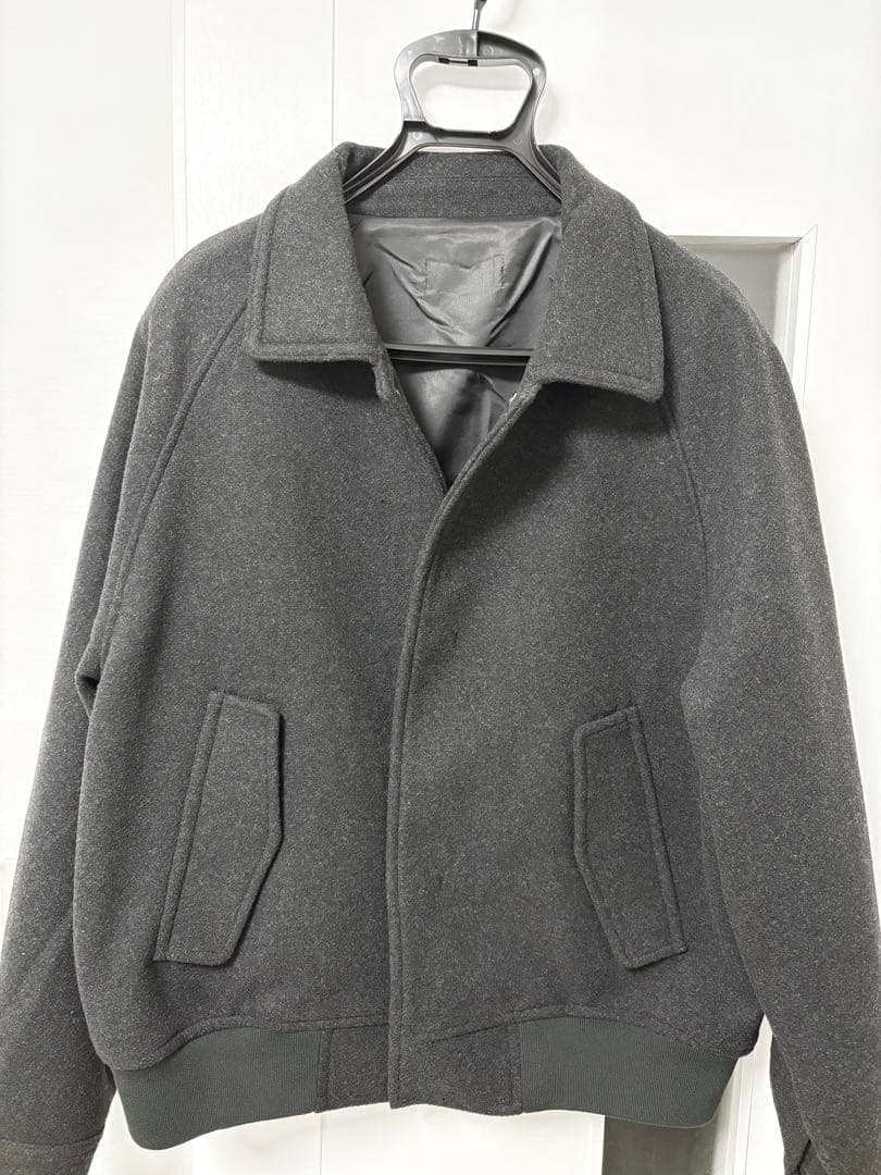 ※説明必読【CLEL】ウールブレンド テックメルトン2wayブルゾン