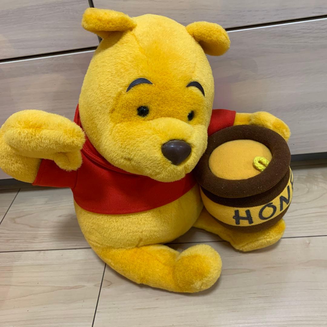 くまのプーさん ぬいぐるみとフルーツバスケットスマホスタンドセット12点セット