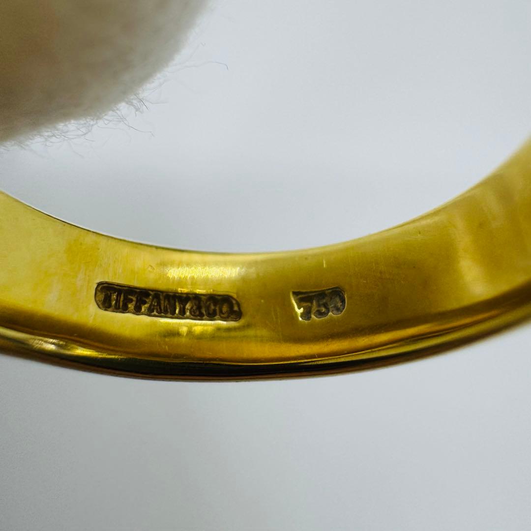 ✨✨Tiffany& Co.✨ティファニー✨K18✨ドアノック✨750✨リング✨