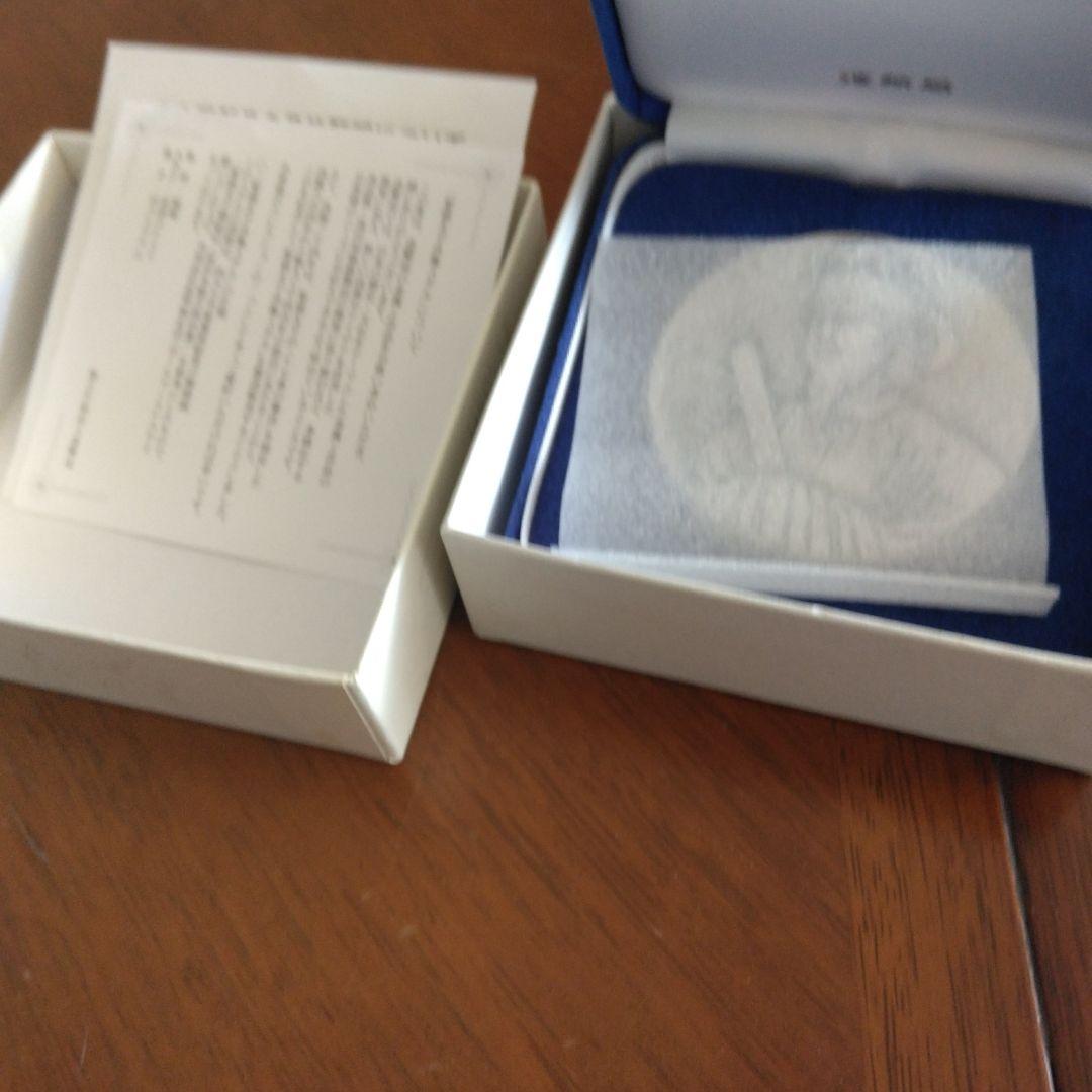 純銀１６３ｇ　聖徳太子メダル　造幣局