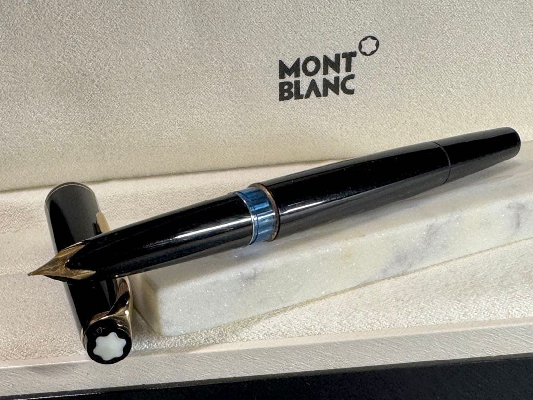 【極美品】モンブラン NO22万年筆 1960s ブラック F細字