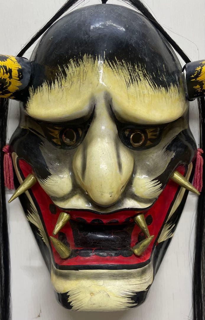 石見神楽面　石見神楽　石州和紙　魔除け　家内安全　商売繁盛　Lw7613