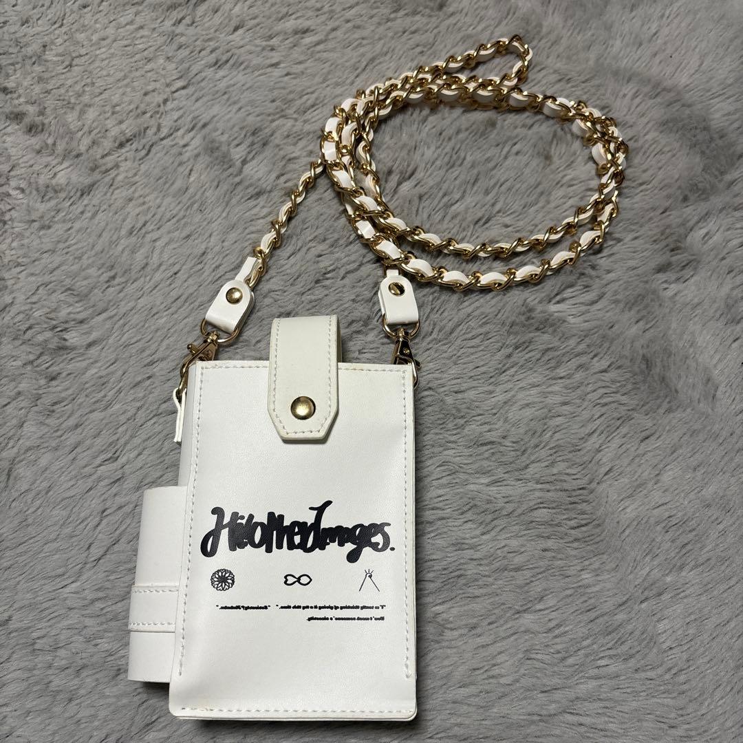 HOI × TAKUYA∞ “KIGOU” Chain Pouch(ホワイト)