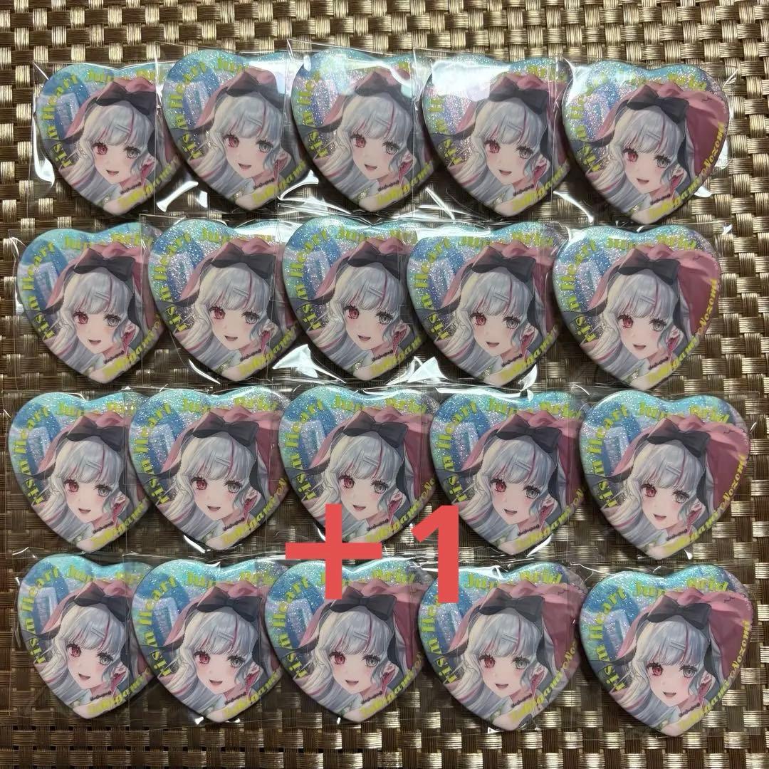 にじさんじ ジューンブライド 石神のぞみ 缶バッジ 背景あり 特典