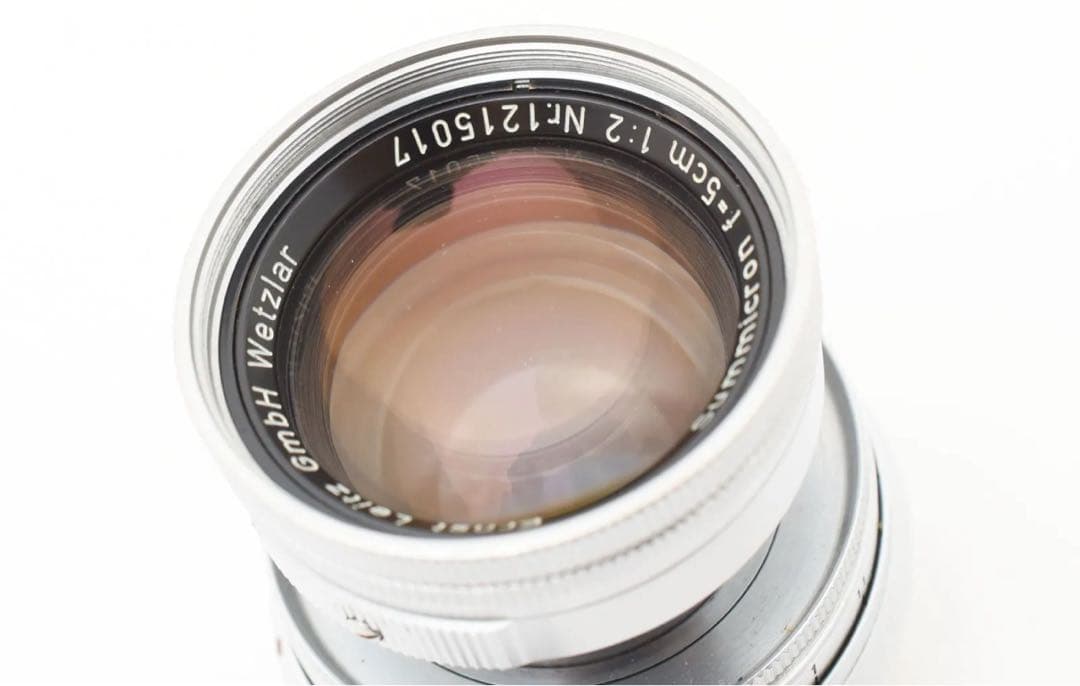 【美品】 沈洞ズミクロンMマウント50mm F2 ライカ 作例あり