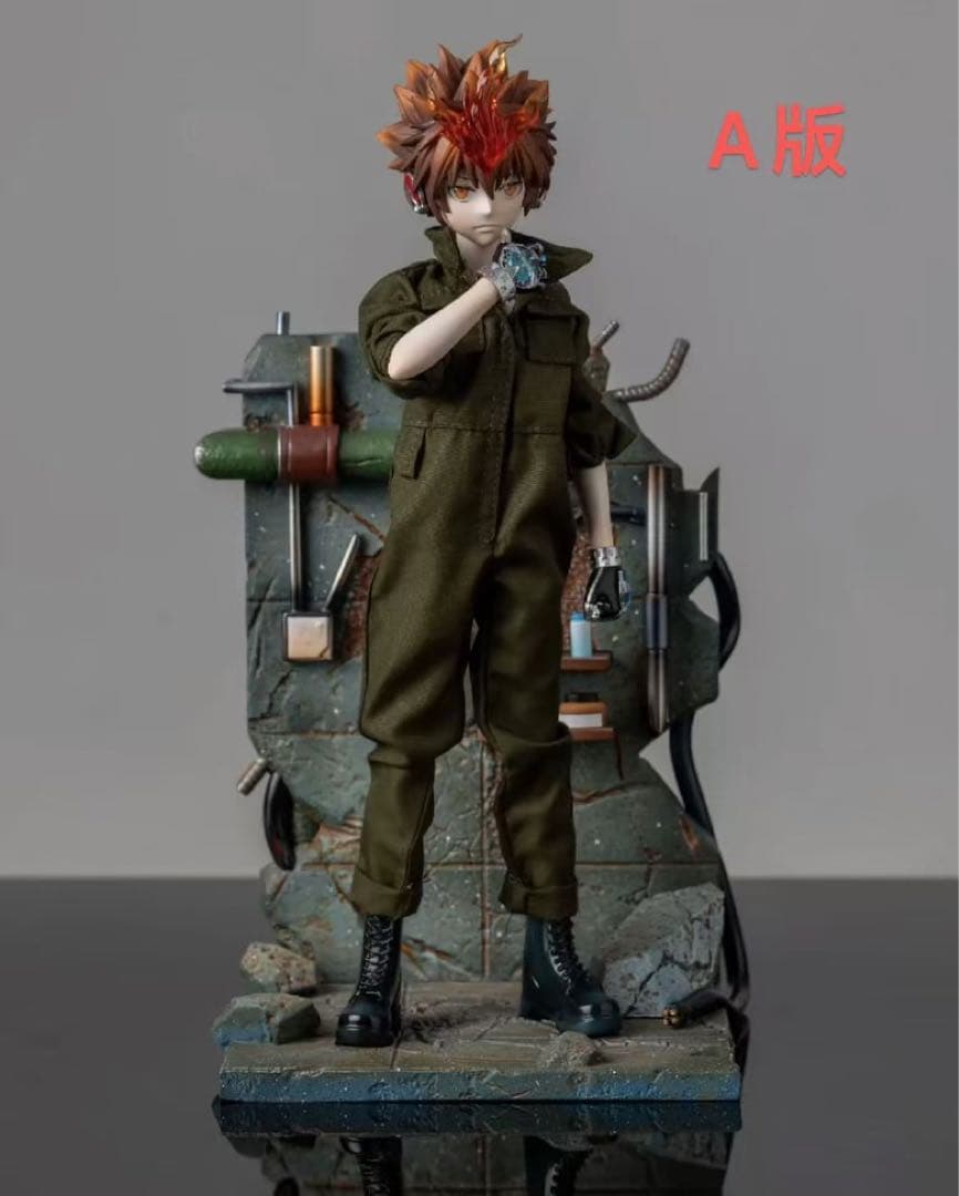 家庭教師ヒットマンREBORN! 沢田綱吉 ガレージキット ガレキ スタチュー⑥