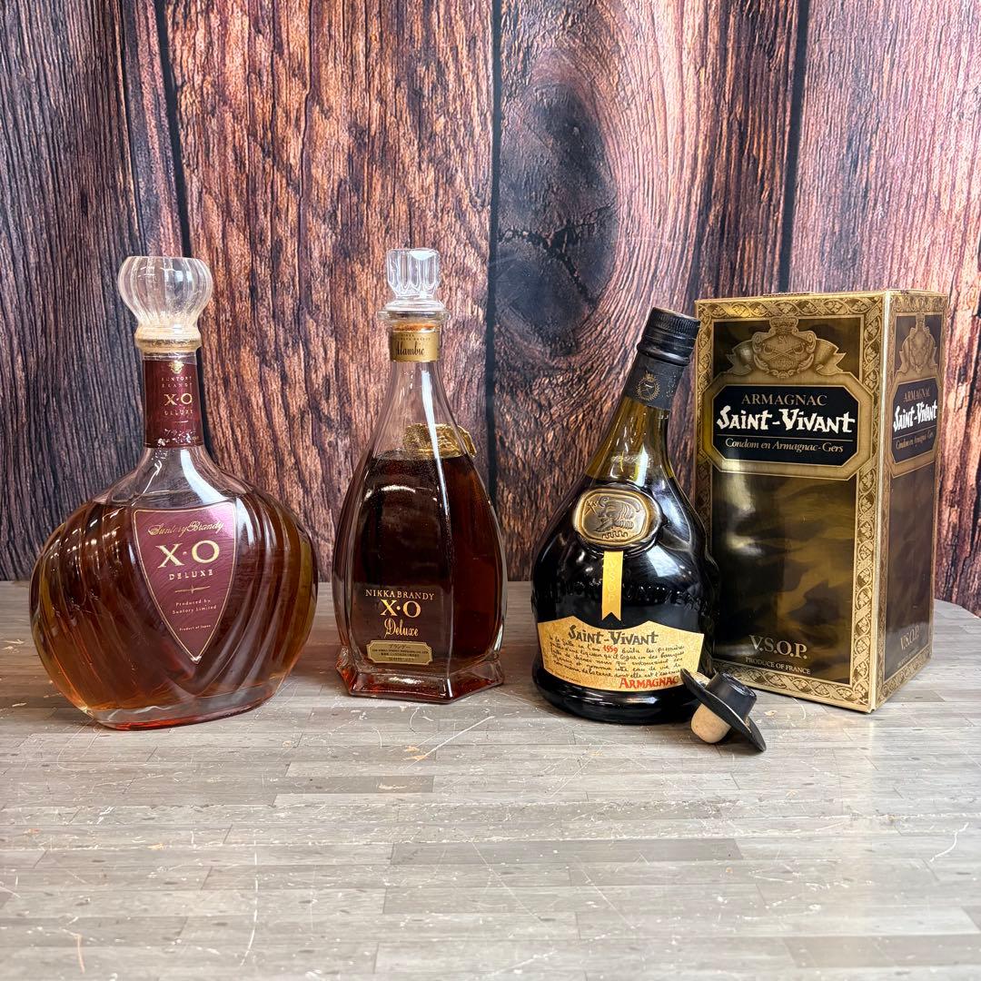 NIKKA SUNTORY Saint-Vivant ブランデー 3本セット