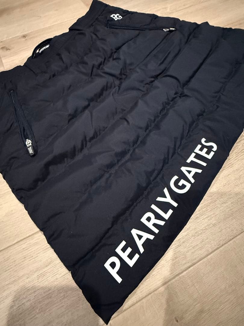 PEARLY GATES ネイビー キルティングスカート